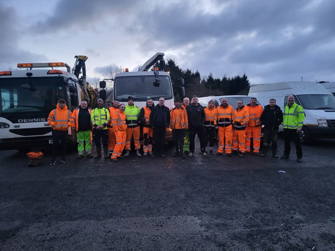 Our hgv drivers and cctv operators